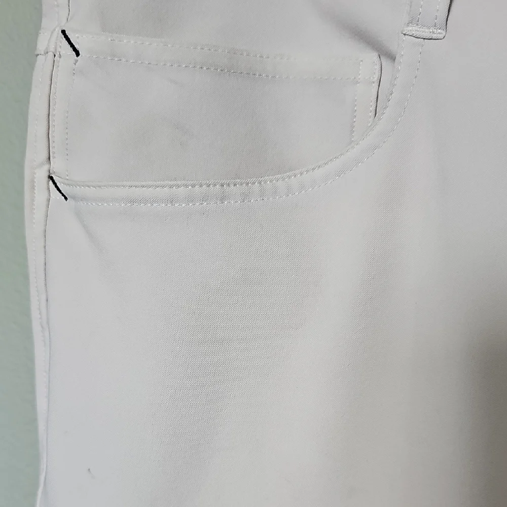 FootJoy Men's Performance Golf Ivory Pants W 35 L 30 - Picture 4 of 14